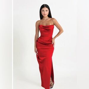 House of CB Scarlet Strapless Dress